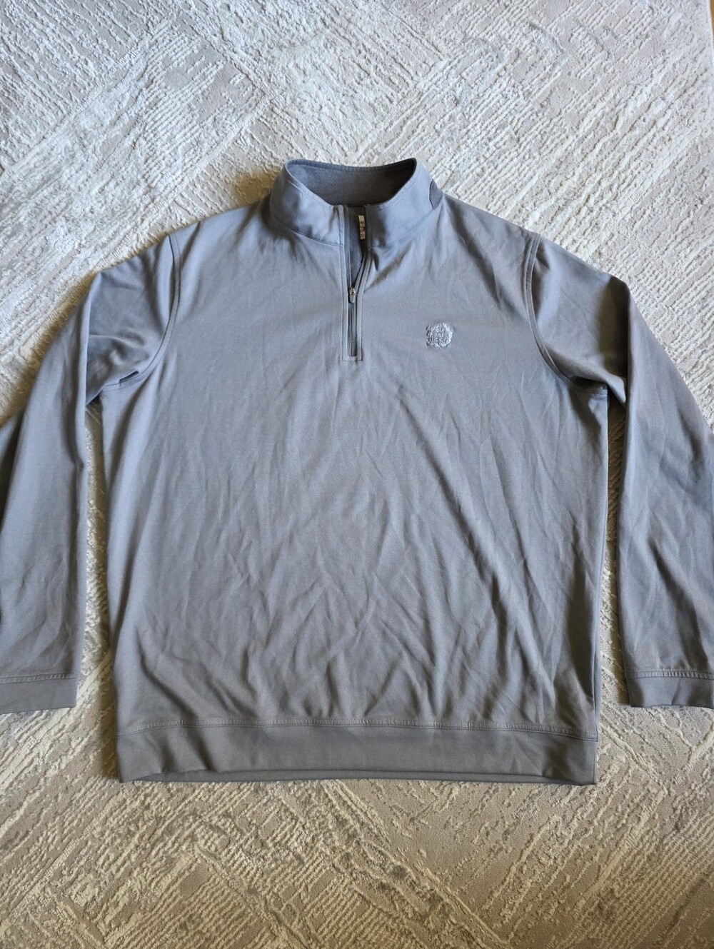 Peter Millar X Oak Hill Country Club Perth Performance Mens Size XL 1/4 ZIP